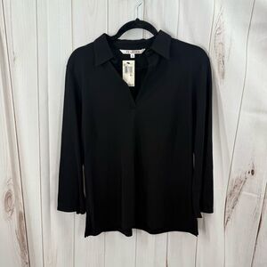 Studio M Women’s XL Black Stretchy Vintage Deadstock top New